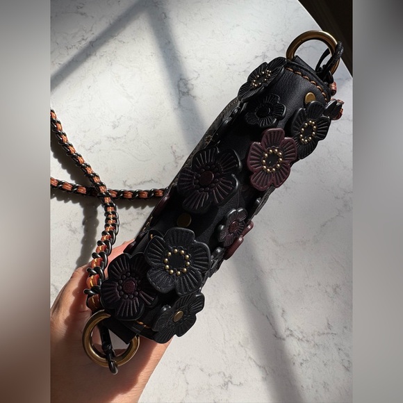 Coach 1941 Dinky Saddle Bag Tea Rose NEW - Picture 12 of 16